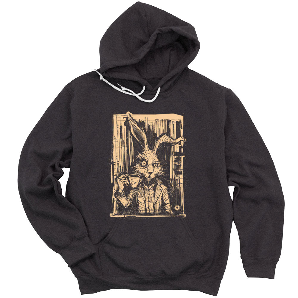 March Hare Tea Time: A Caffeinated Delight Hoodie