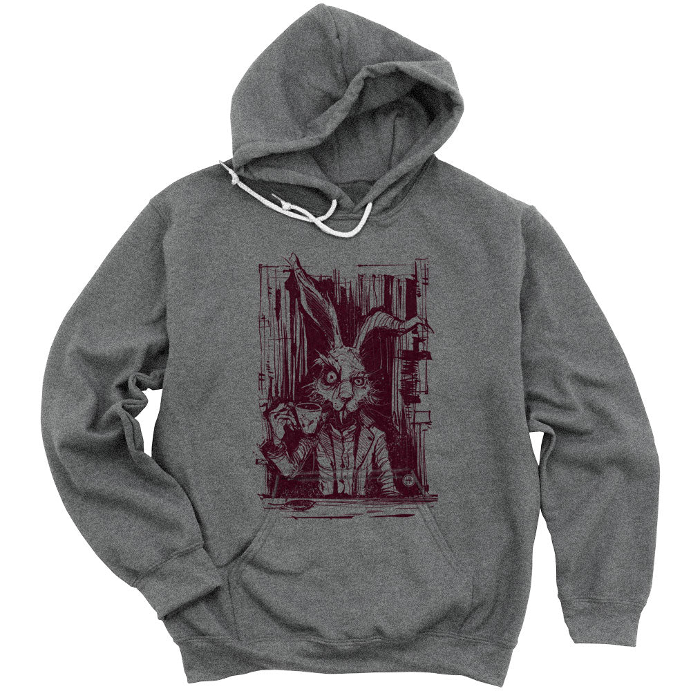 March Hare Tea Time: A Caffeinated Delight Hoodie