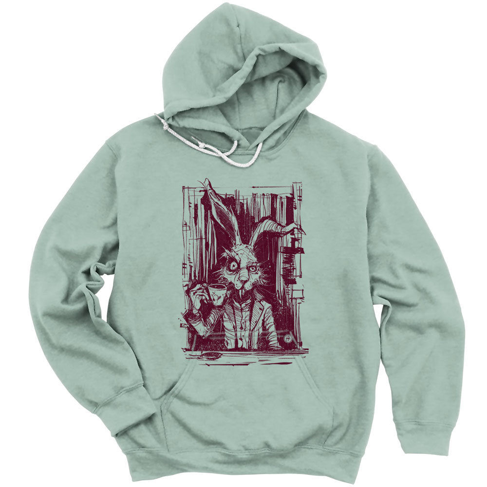 March Hare Tea Time: A Caffeinated Delight Hoodie