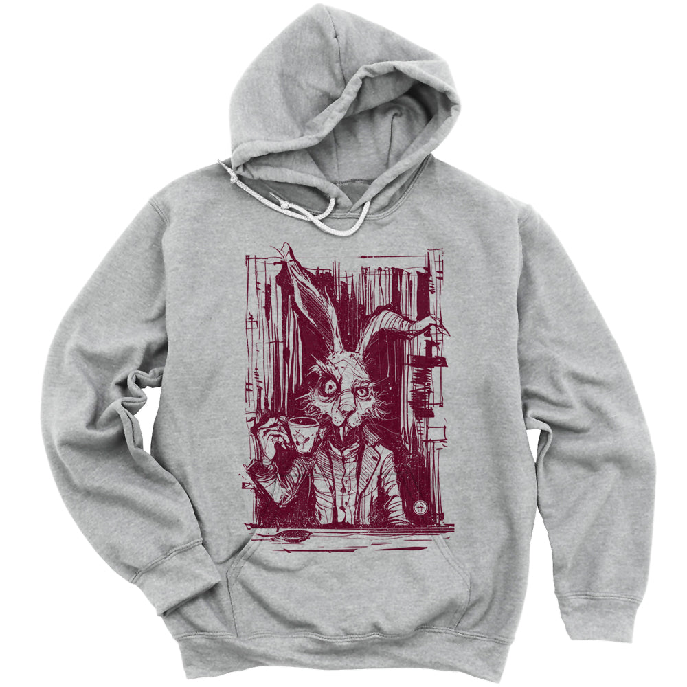 March Hare Tea Time: A Caffeinated Delight Hoodie