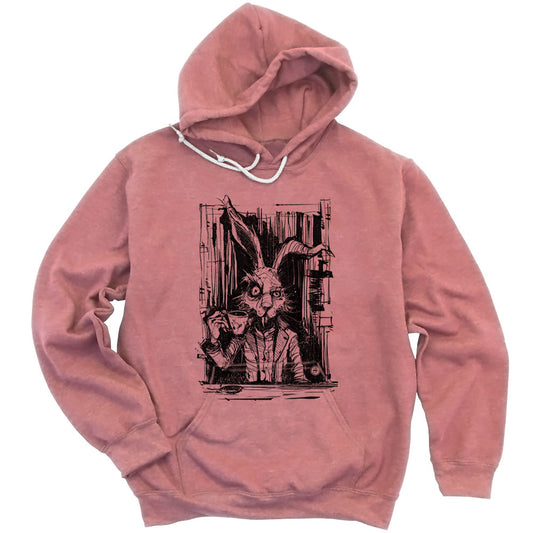 March Hare Tea Time: A Caffeinated Delight Hoodie