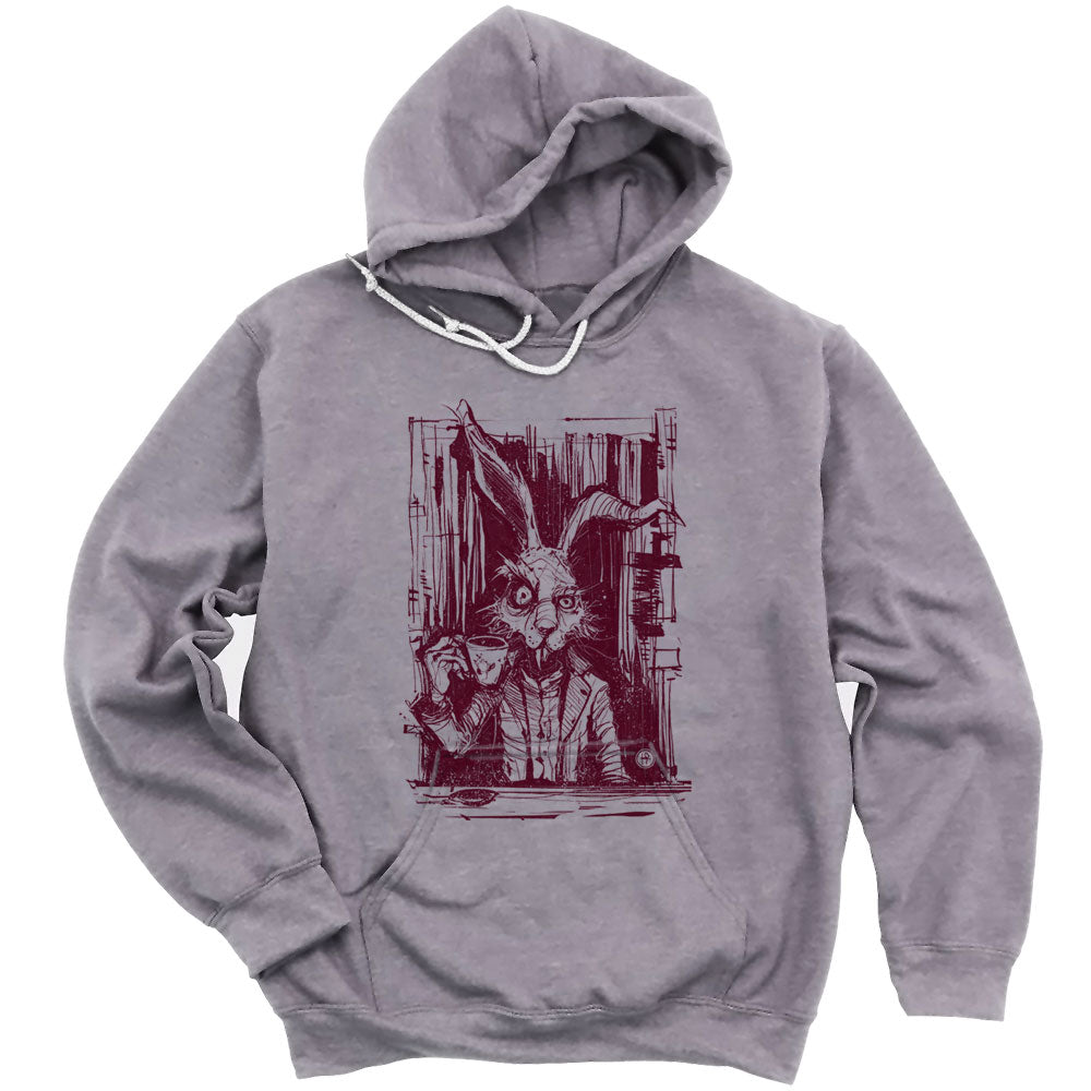 March Hare Tea Time: A Caffeinated Delight Hoodie