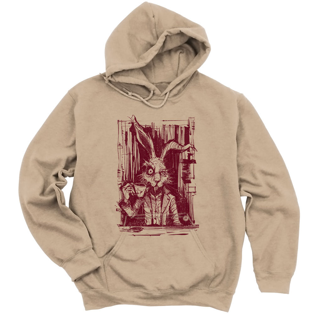 March Hare Tea Time: A Caffeinated Delight Hoodie