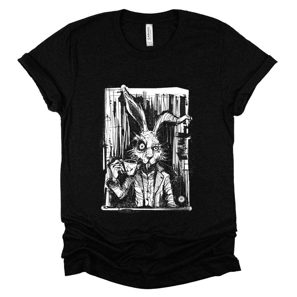 March Hare Tea Time: A Caffeinated Delight T-Shirt