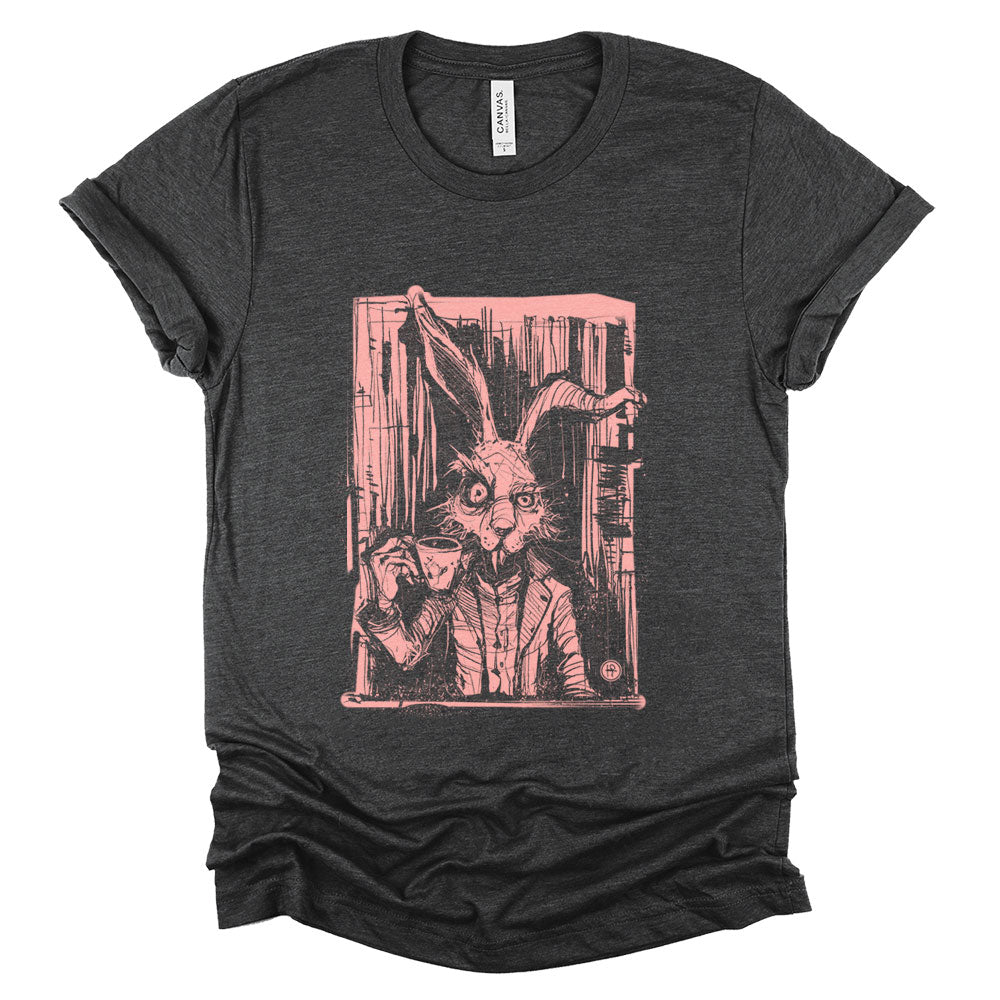 March Hare Tea Time: A Caffeinated Delight T-Shirt