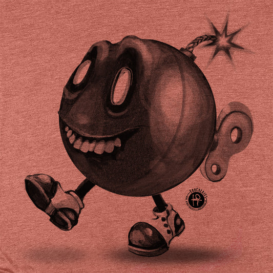 Marching Bomb: Timeless Explosive Style T-Shirt