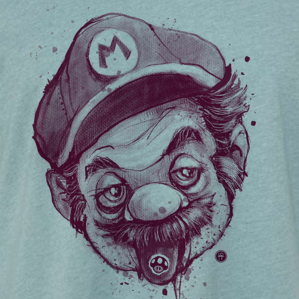 Mushroom Trip: Mario's Psychedelic Adventure T-Shirt