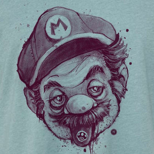 Mushroom Trip: Mario's Psychedelic Adventure T-Shirt