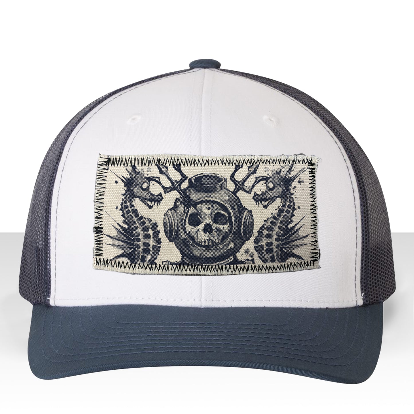 Master Navy Diver: Into the Macabre Depths Trucker Hat