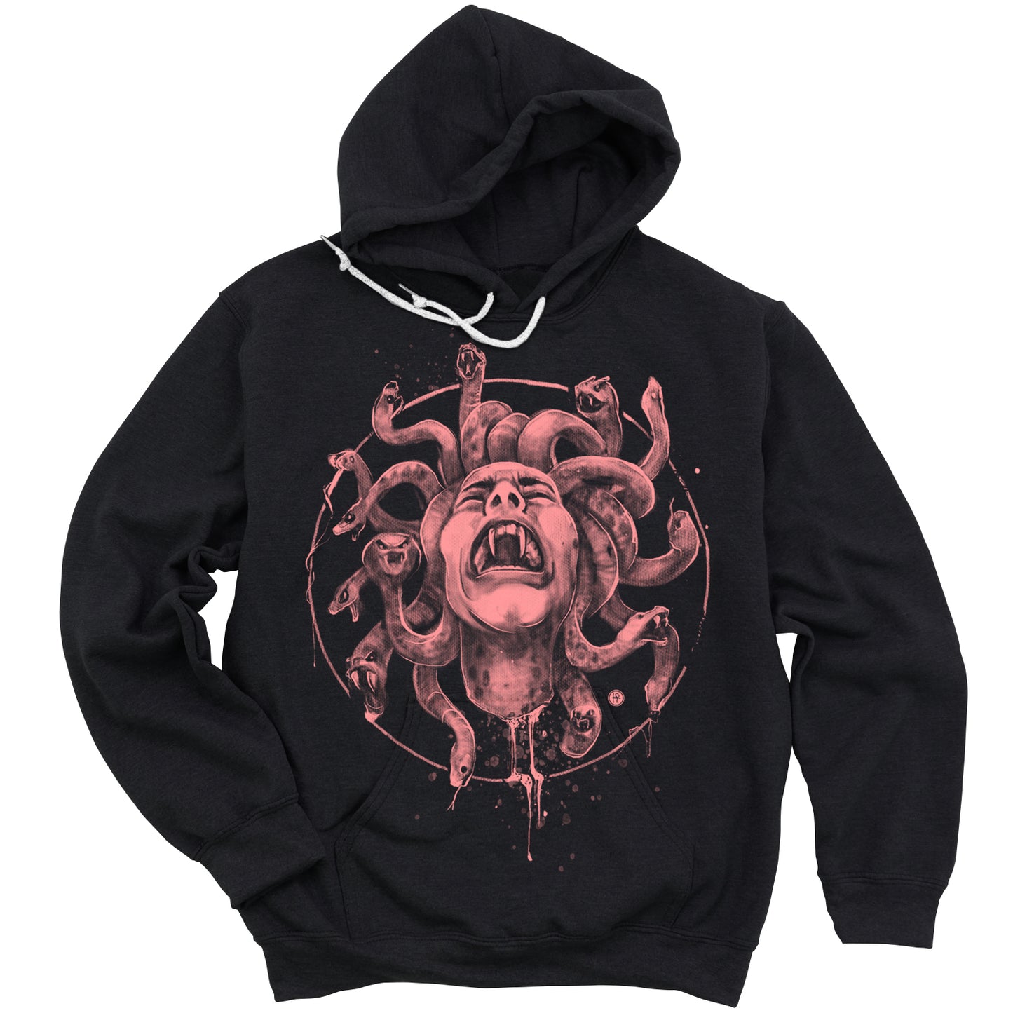 Medusa's Pain: Scream Captured Hoodie