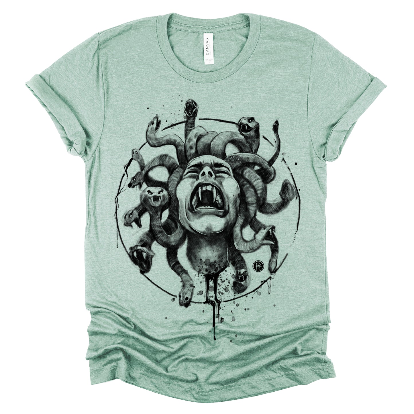 Medusa's Pain: Scream Captured T-Shirt