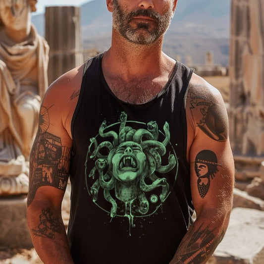 Medusa's Pain: Scream Captured Tank Top