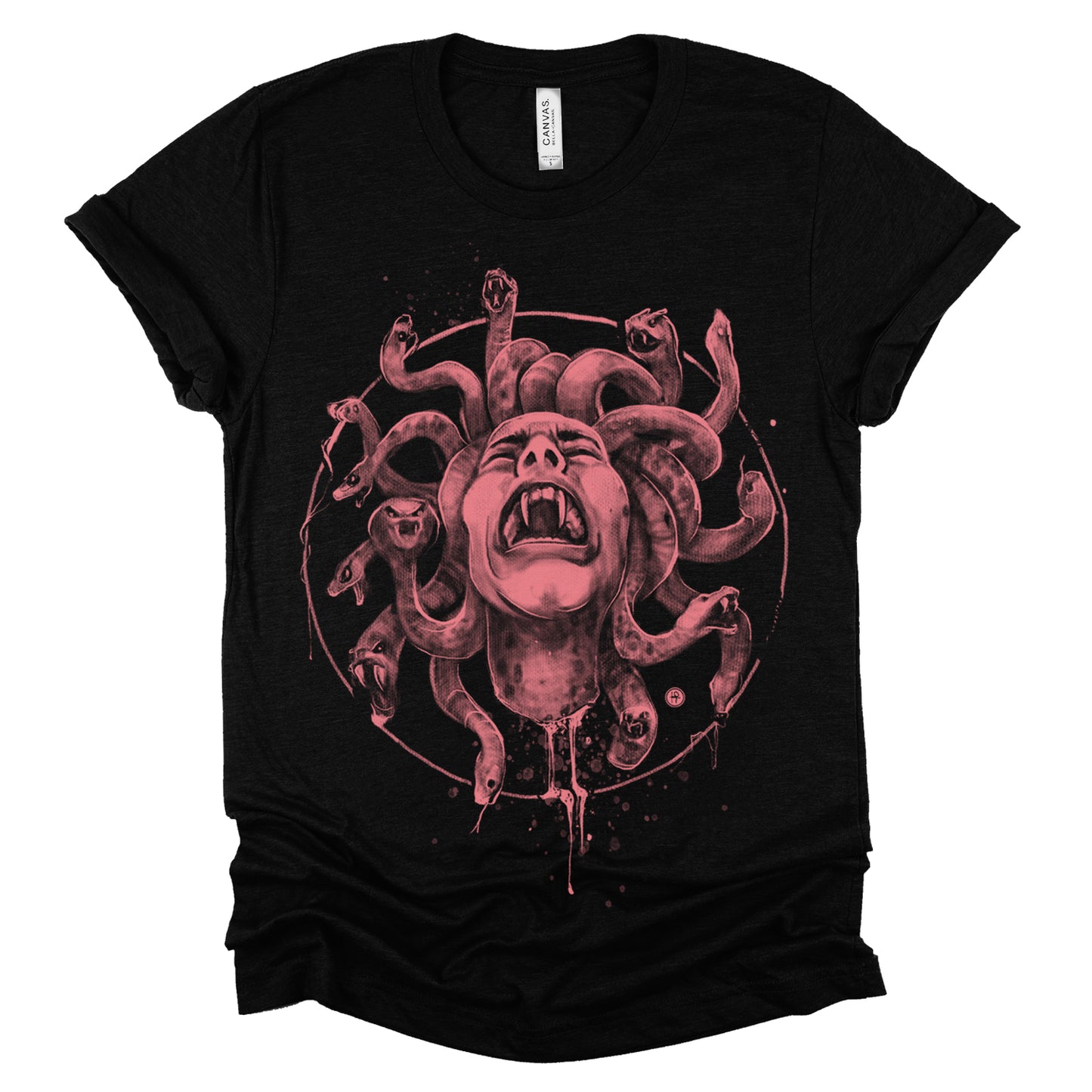 Medusa's Pain: Scream Captured T-Shirt