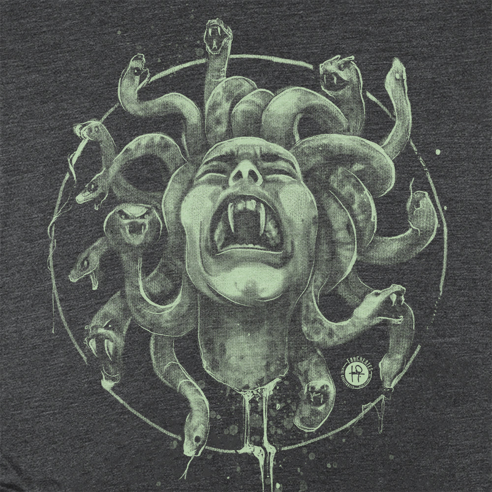 Medusa's Pain: Scream Captured T-Shirt