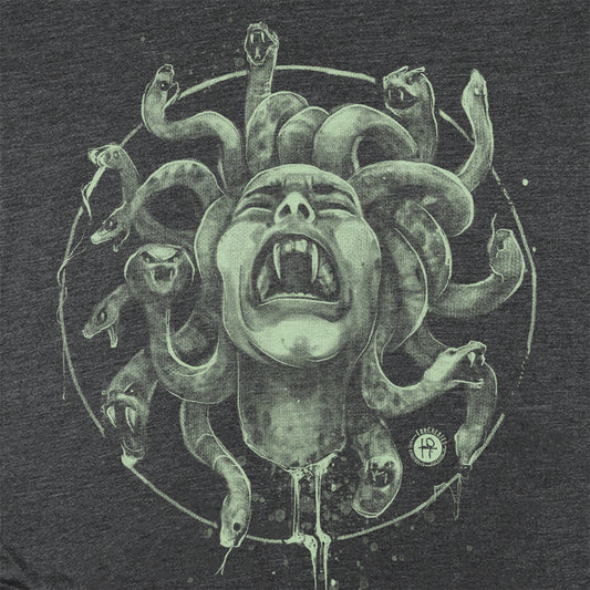 Medusa's Pain: Scream Captured T-Shirt