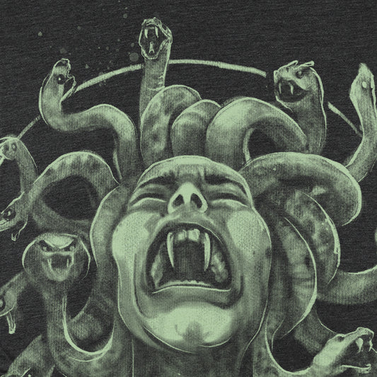Medusa's Pain: Scream Captured T-Shirt