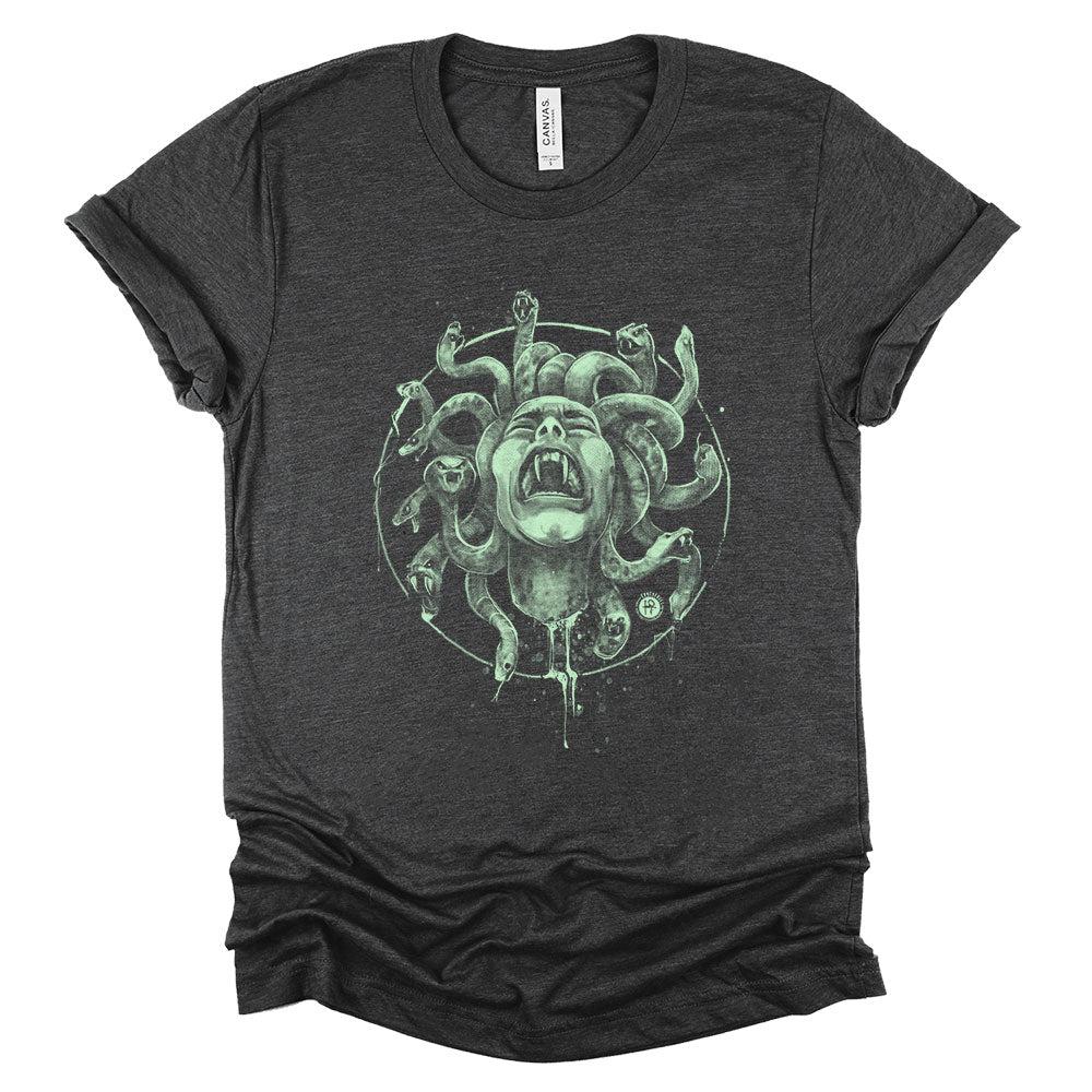 Medusa's Pain: Scream Captured T-Shirt