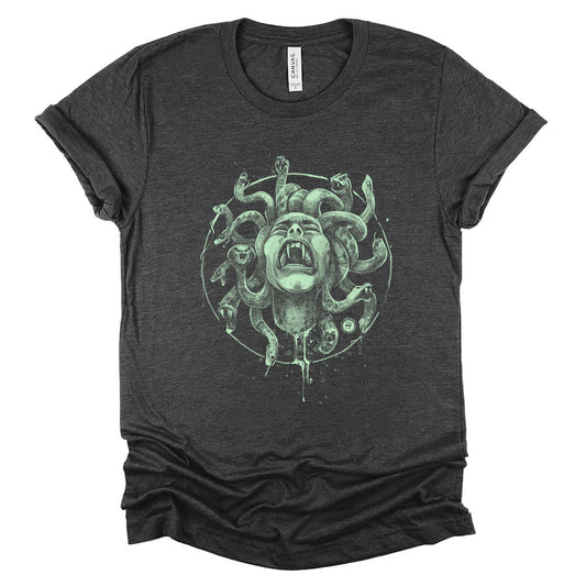 Medusa's Pain: Scream Captured T-Shirt