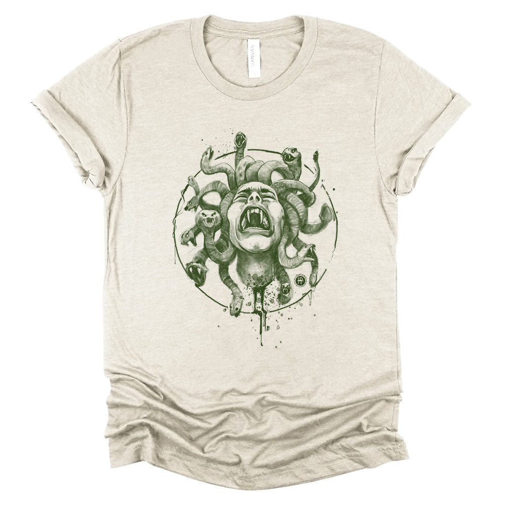 Medusa's Pain: Scream Captured T-Shirt