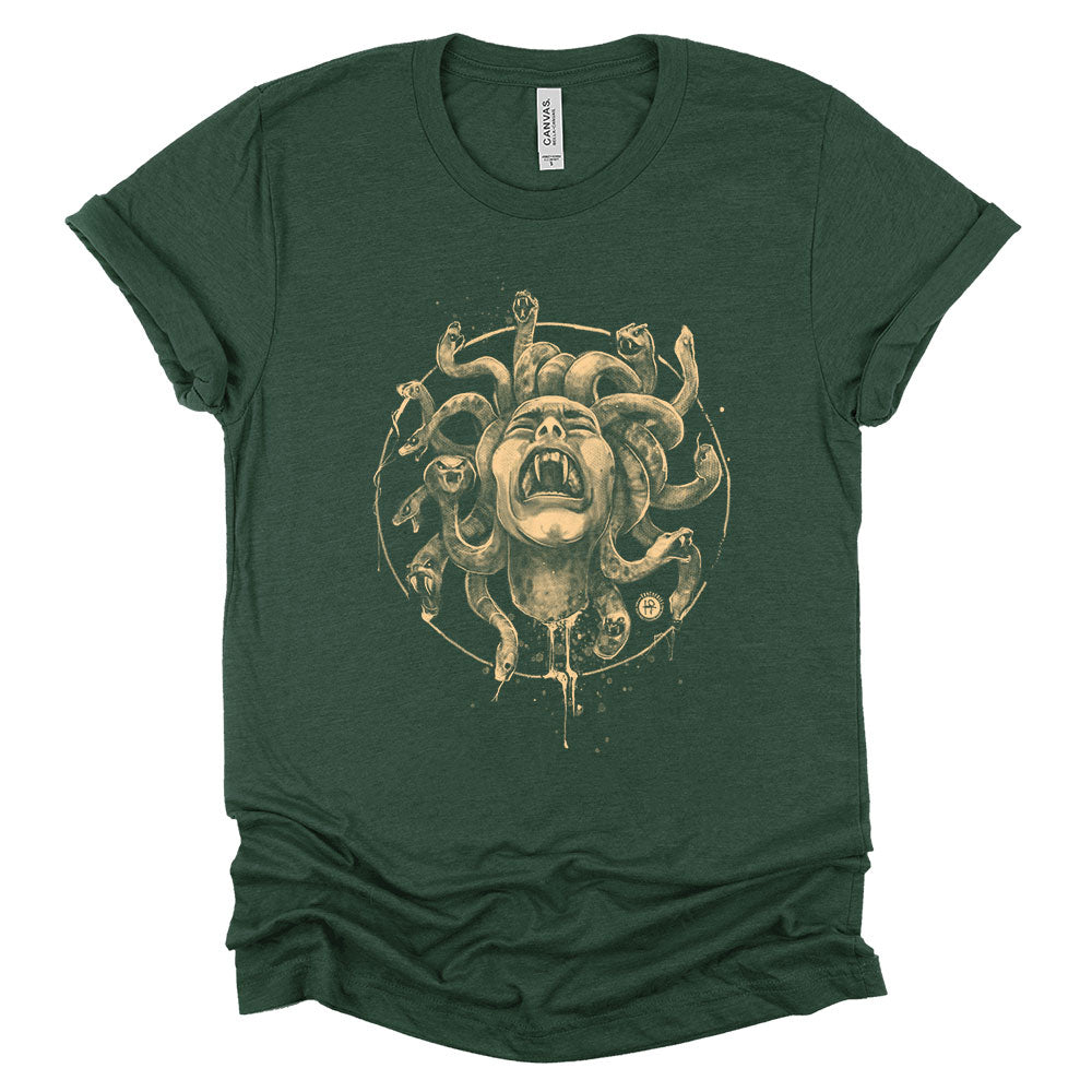 Medusa's Pain: Scream Captured T-Shirt