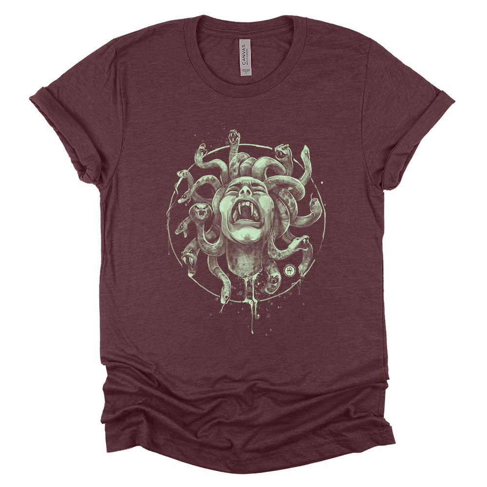 Medusa's Pain: Scream Captured T-Shirt