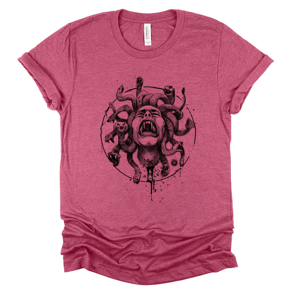 Medusa's Pain: Scream Captured T-Shirt