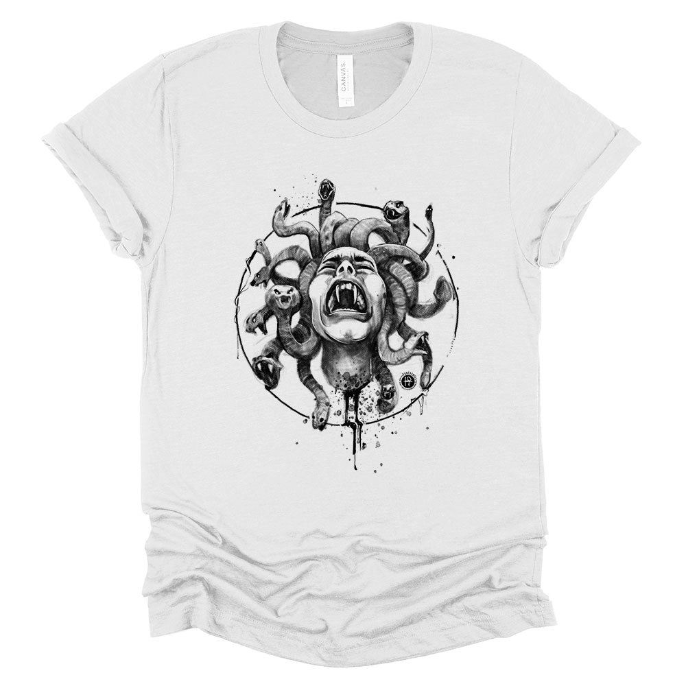 Medusa's Pain: Scream Captured T-Shirt