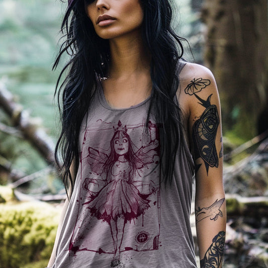 Meiling Queen of the Fairies: Enchantment Unveiled Tank Top