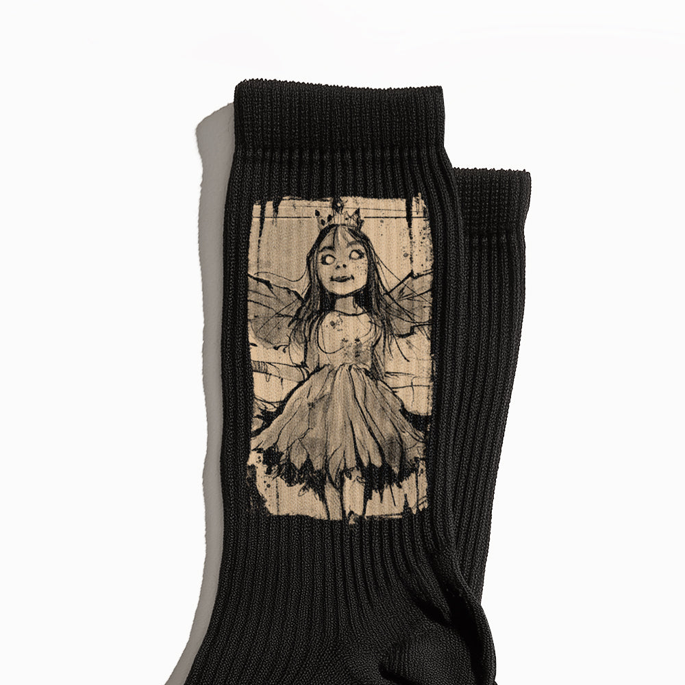 Meiling Queen of the Fairies Crew Socks