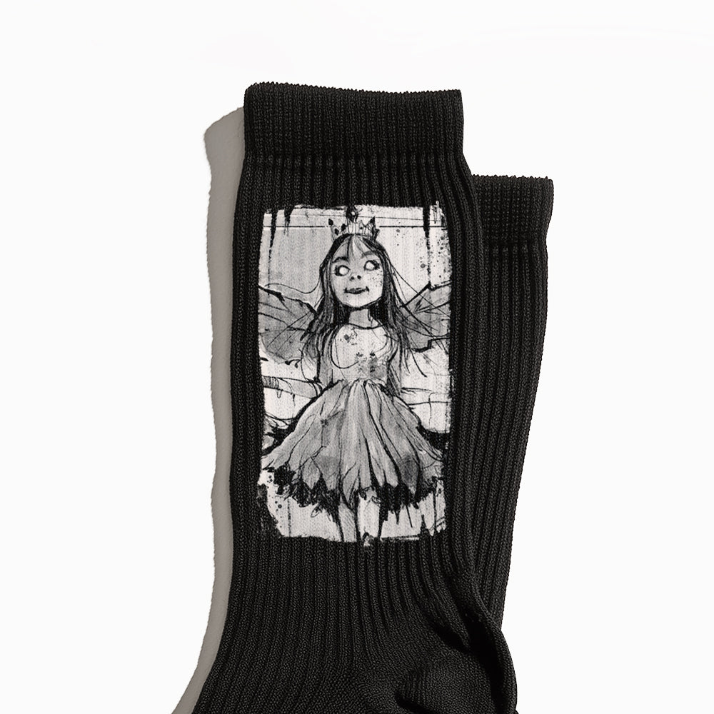 Meiling Queen of the Fairies Crew Socks