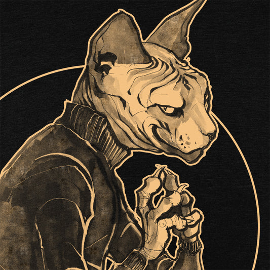 Meowstermind: A Classic Villain with Nine Lives T-Shirt