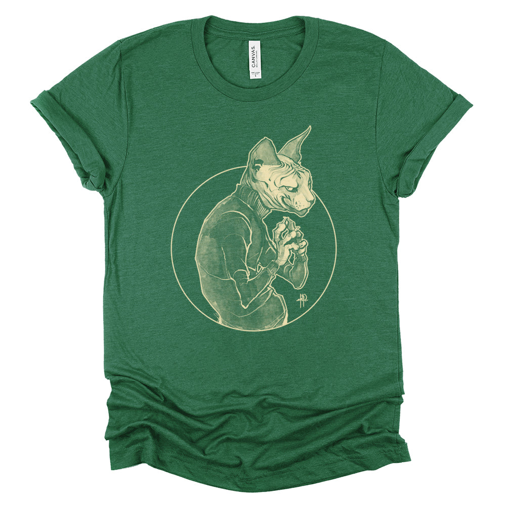 Meowstermind: A Classic Villain with Nine Lives T-Shirt