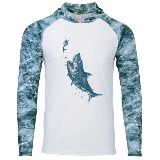Mermaid & the Shark Performance Hoodie