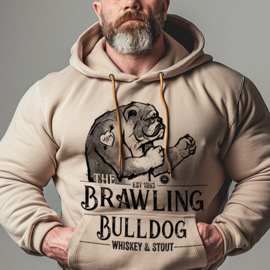 Brawling Bulldog Pub: Brawler's Haven Hoodie