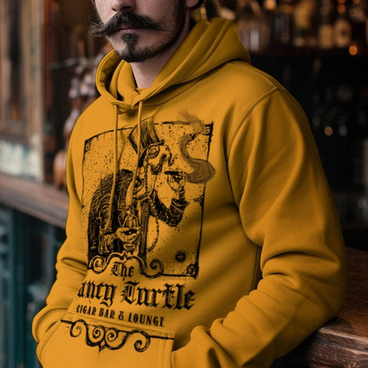 Fancy Turtle Lounge: Sophisticated Leisure Hoodie