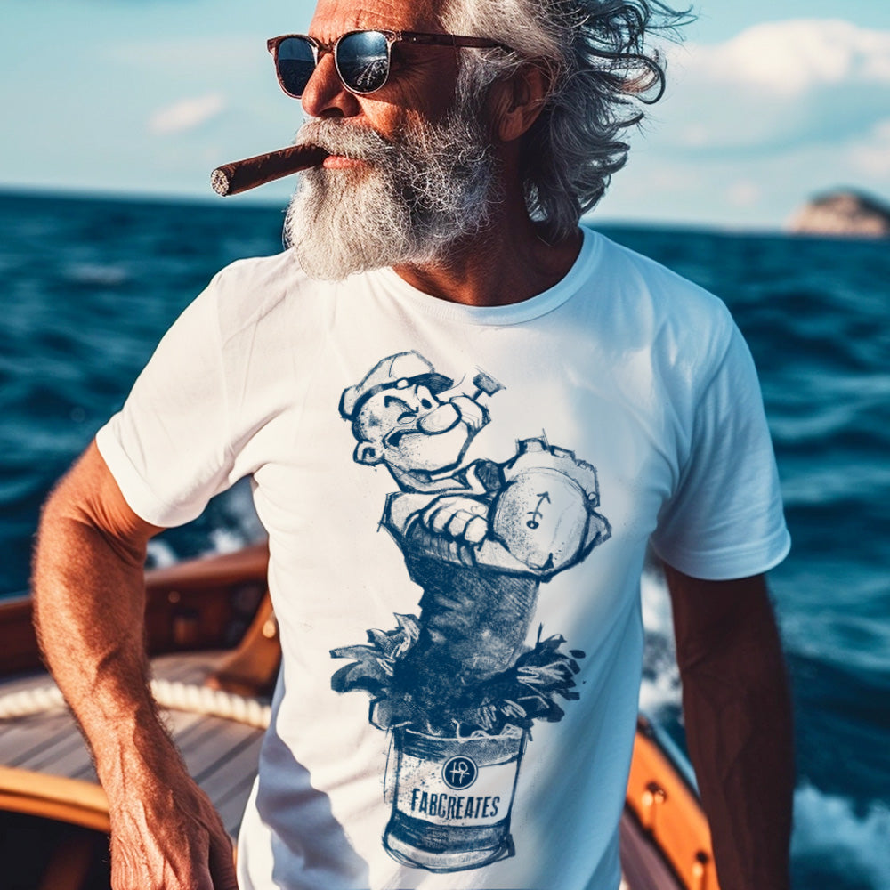 Sailor's Spinach: Powered by FabCreates T-Shirt