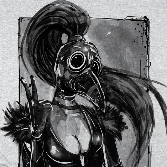 Mrs. Plague Doctor: A Latex Dom's Seduction T-Shirt