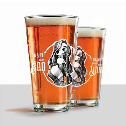 Mrs. Rabbit BAD: Embrace Your Bad Side UV Vinyl Pint Glass Set