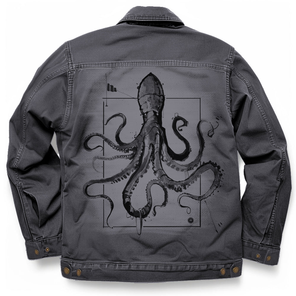 Octopus Adventure: Dive into the Deep Maverick Jacket