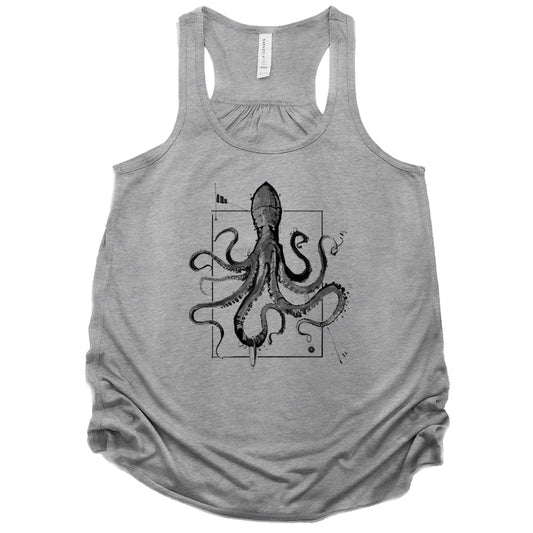 Octopus Adventure: Dive into the Deep Tank Top