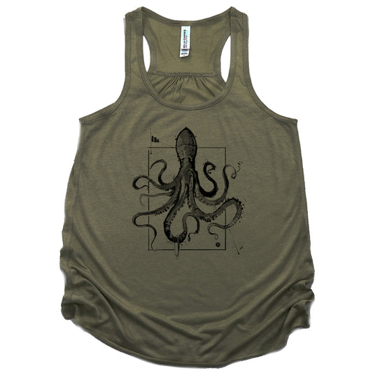 Octopus Adventure: Dive into the Deep Tank Top