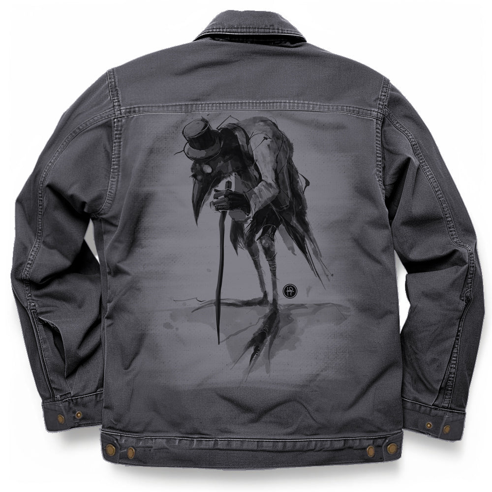 Old Crow: Penniless in Dark Feathers Maverick Jacket