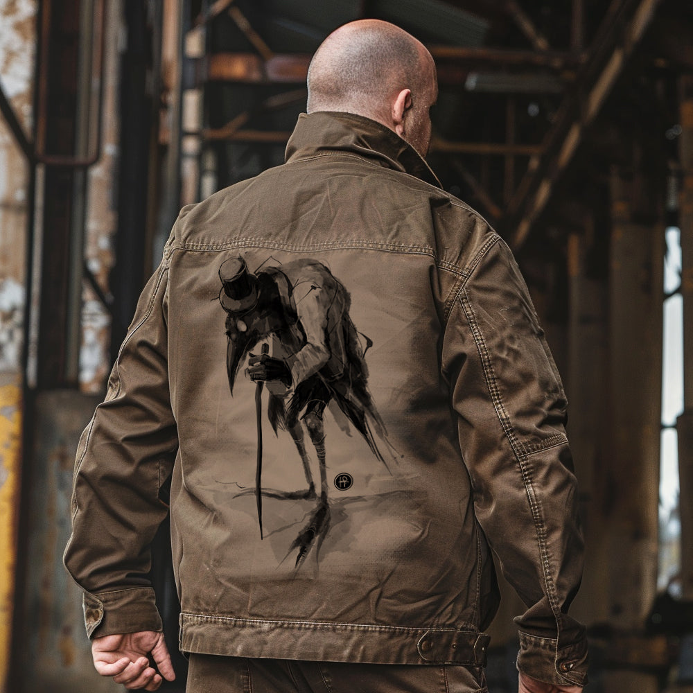 Old Crow: Penniless in Dark Feathers Maverick Jacket