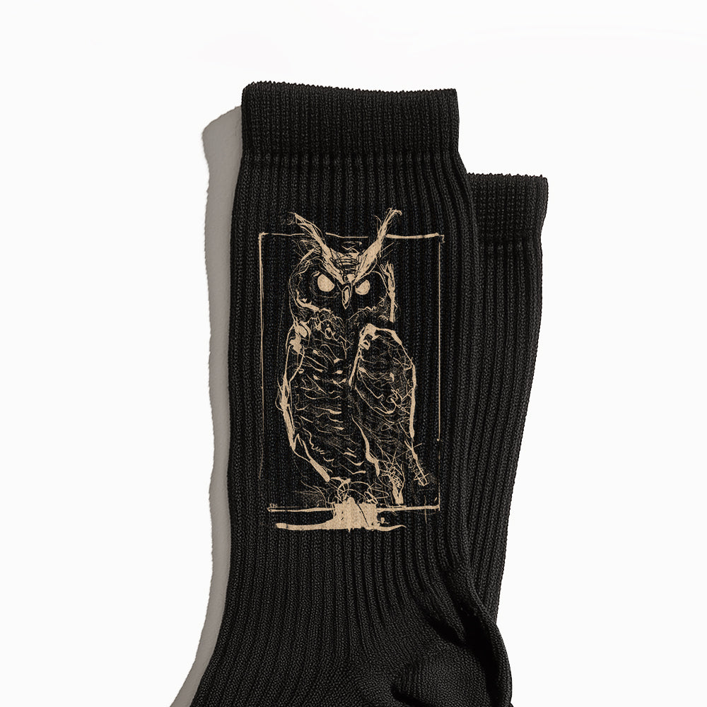 Owl Crew Socks