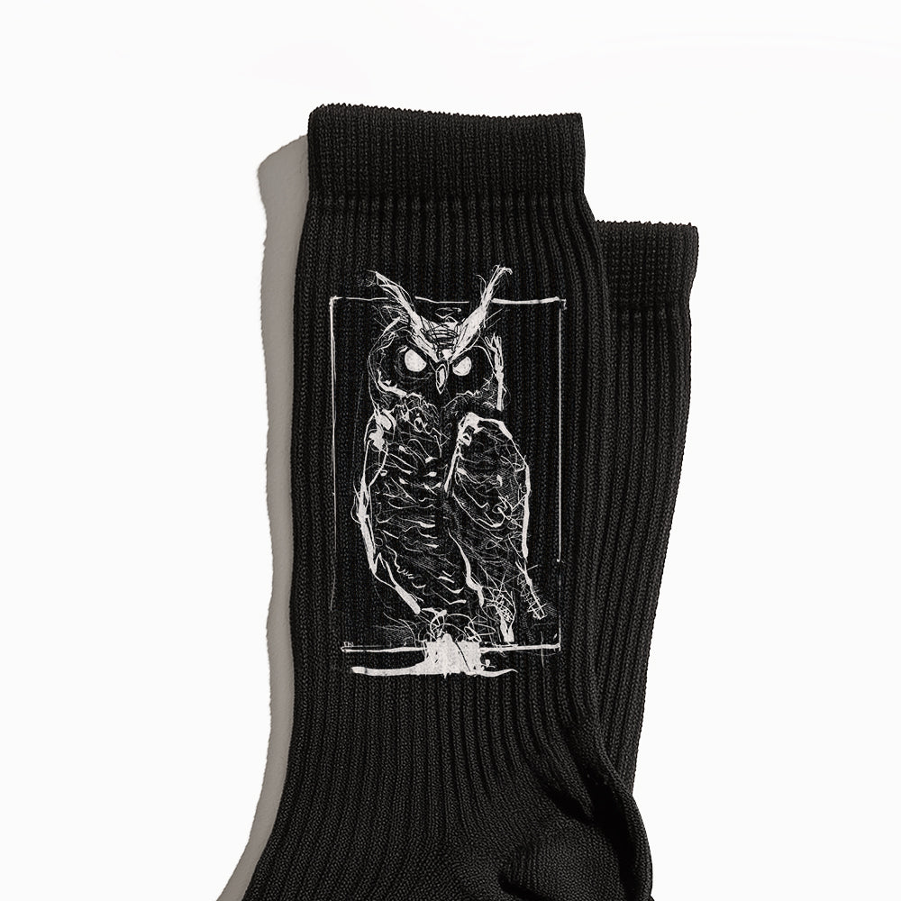 Owl Crew Socks