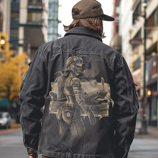 Pilot's Tally: Conquer the Skies Maverick Jacket