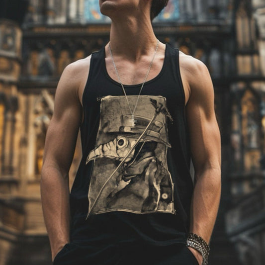 Plague Doctor: Beaked Healer Tank Top