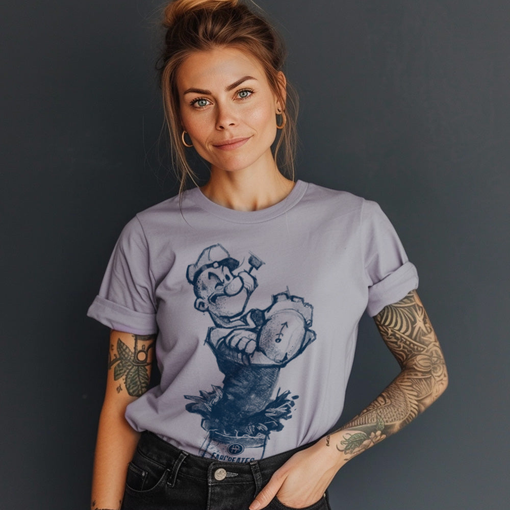 Sailor's Spinach: Powered by FabCreates T-Shirt
