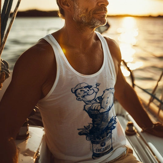 Sailor's Spinach: Powered by FabCreates Tank Top