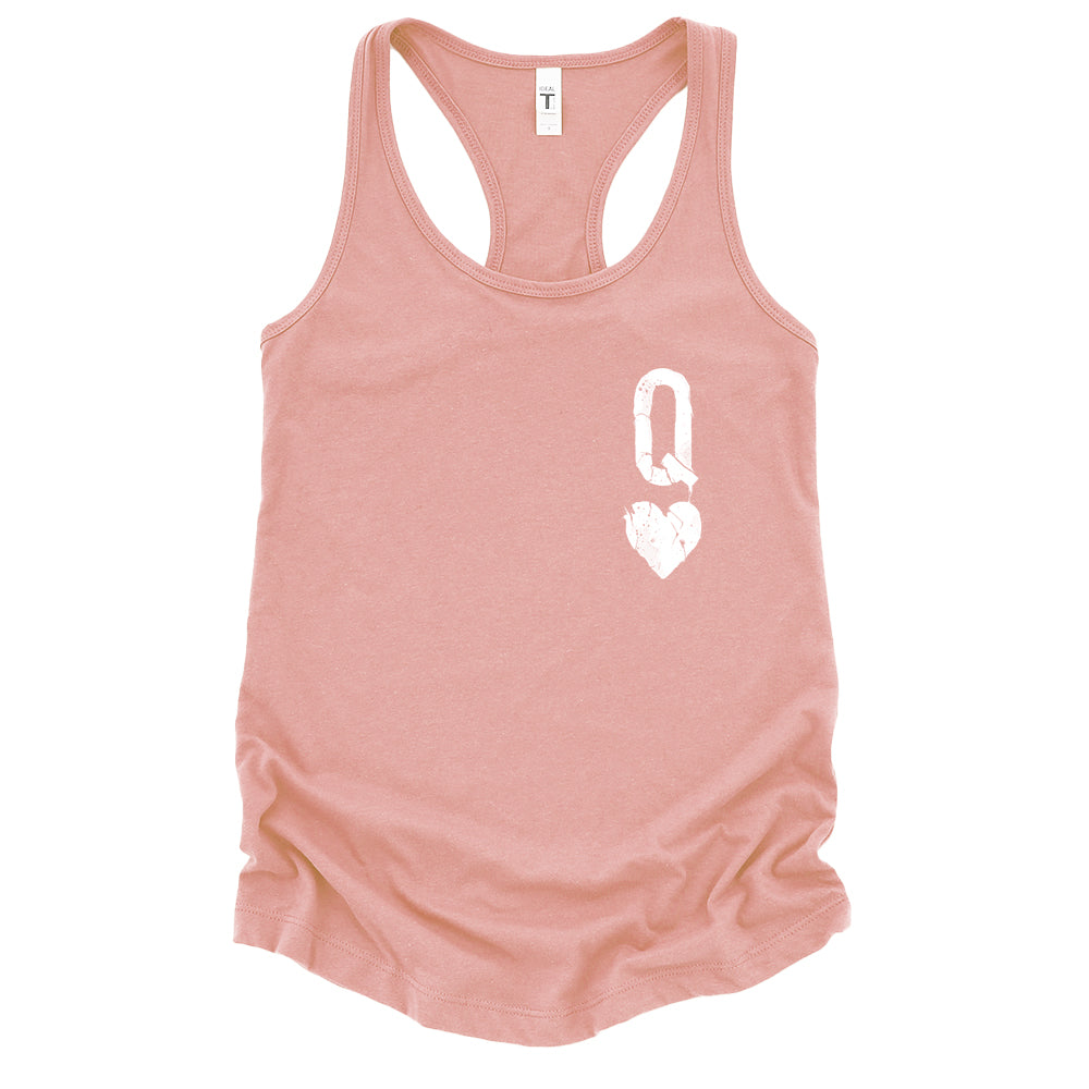 Queen of Hearts Distressed: Reign of Chaos Tank Top